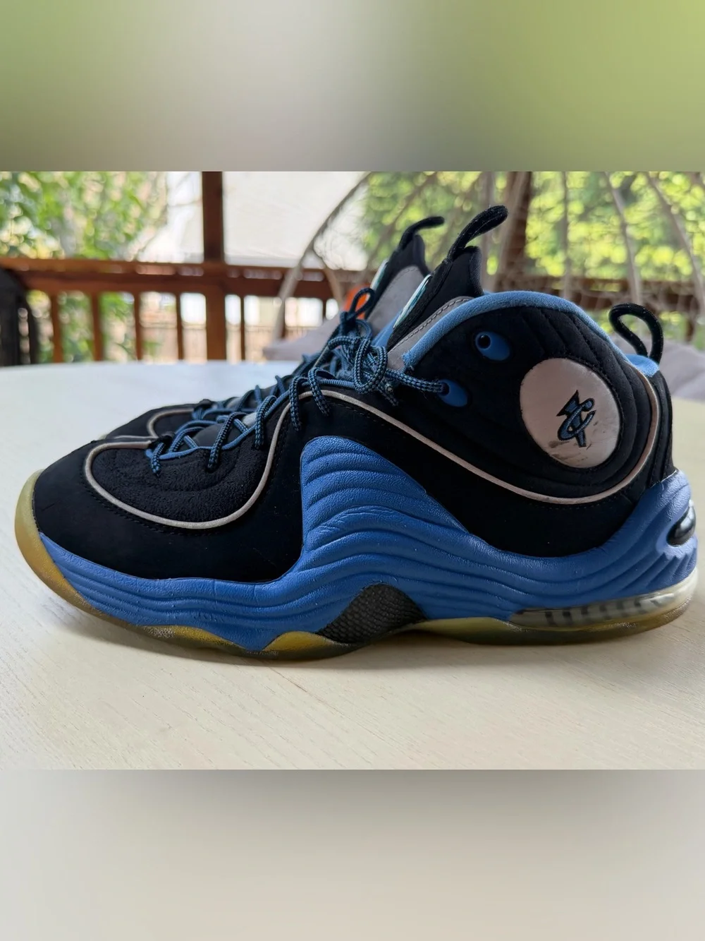 Nike Air Max Penny II Black Orlando Magic Hardaway 333886-005 Size 12